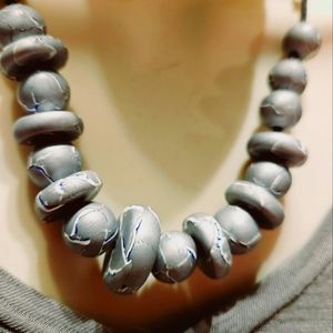 Handmade Polymer Clay Artisan Necklace